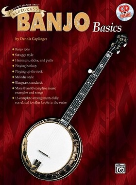 【预售】Ultimate Beginner Bluegrass Banjo Basics: Book & CD