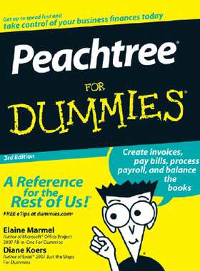 【预订】Peachtree For Dummies, 3Rd Edition