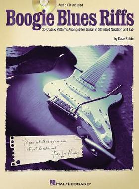 【预售】Boogie Blues Riffs: 25 Classic Patterns Arranged for