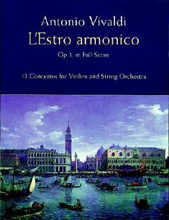 【预售】L'Estro Armonico, Op. 3, in Full Score L'Estro