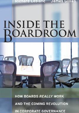 【预售】Inside The Boardroom: How Boards Really Work And The