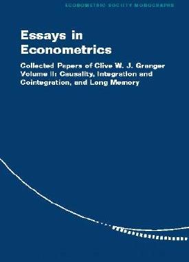 【预售】Essays in Econometrics, Volume 2: Causality
