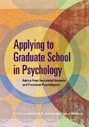 【预售】Applying to Graduate School in Psychology: Advice