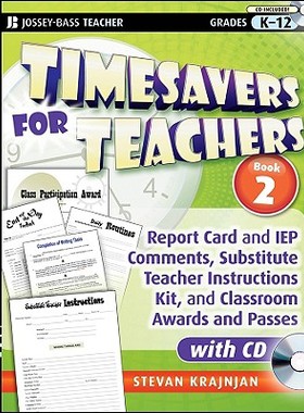 【预订】Timesavers For Teachers, Book 2:  Report Card And