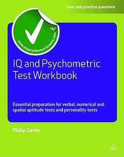 【预售】IQ and Psychometric Test Workbook: Essential