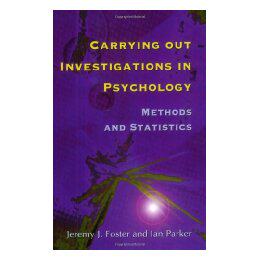 【预售】Carrying Out Investigations In Psychology - Methods