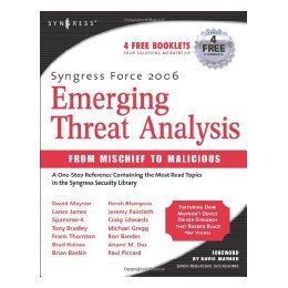 【预售】Syngress Force Emerging Threat Analysis: From