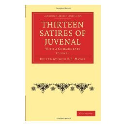 【预售】Thirteen Satires of Juvenal: With a Commentary