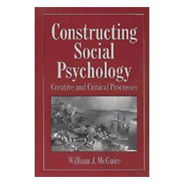 【预售】Constructing Social Psychology: Creative and