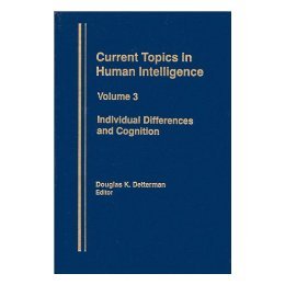 【预售】Individual Differences and Cognition