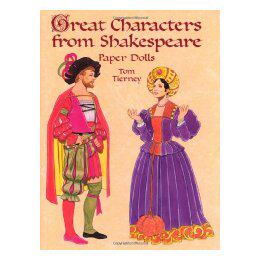 【预售】Great Characters from Shakespeare Paper Dolls