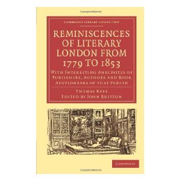 【预售】Reminiscences of Literary London from 1779 to 1853
