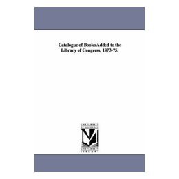 【预售】Catalogue of Books Added to the Library of Congress