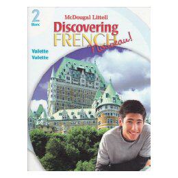 【预售】McDougal Littell Discovering French Nouveau: Student