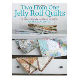 【预售】Two from One Jelly Roll Quilts: 18 Designs to Make