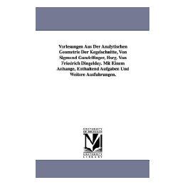 【预售】Vorlesungen Aus Der Analytischen Geometrie Der