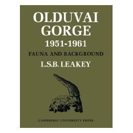 【预售】Olduvai Gorge 5 Volume Paperback Set