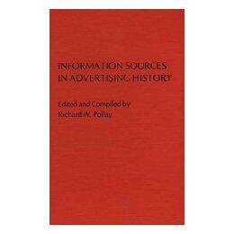 【预售】Information Sources in Advertising History