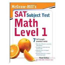 Hill Test Math McGraw SAT Subject 3rd Level 预售