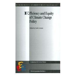 【预售】Efficiency and Equity of Climate Change Policy