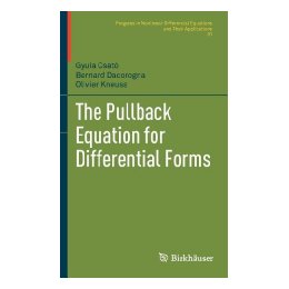 【预售】The Pullback Equation for Differential Forms