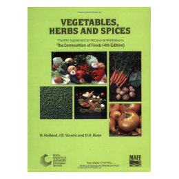 【预售】Vegetables, Herbs and Spices: Supplement to the