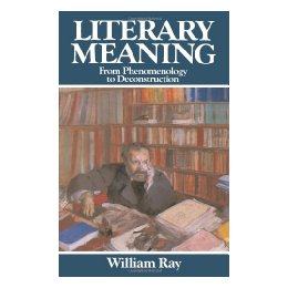 【预售】Literary Meaning - From Phenomenology To
