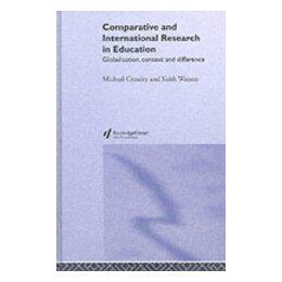 【预售】Comparative and International Research in Education: