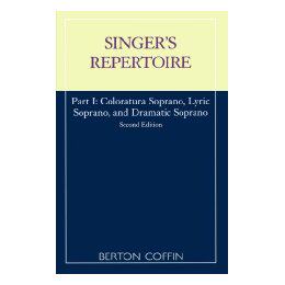 【预售】The Singer's Repertoire, Part I