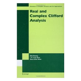 【预售】Real and Complex Clifford Analysis