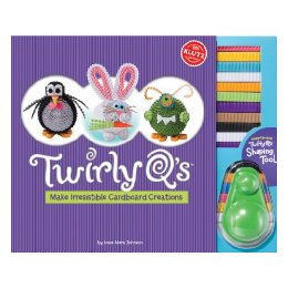 【预售】Twirly Q's: Make Cute Creatures from Cardboard