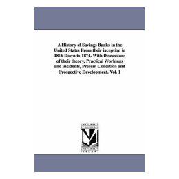 【预售】A   History of Savings Banks in the United States