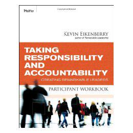 【预售】Taking Responsibility And Accountability Participant