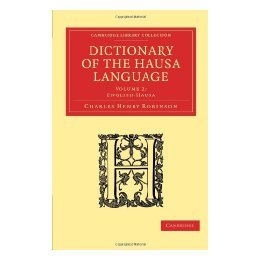 【预售】Dictionary of the Hausa Language