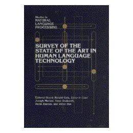 【预售】Survey of the State of the Art in Human Language