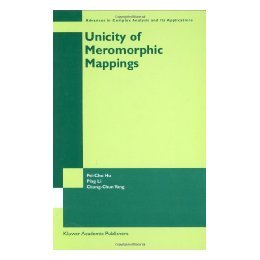 【预售】Unicity of Meromorphic Mappings