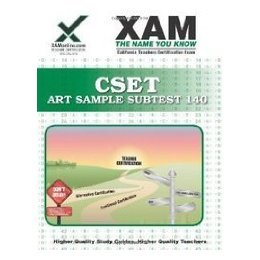 【预售】CSET Art Sample Subtest 140