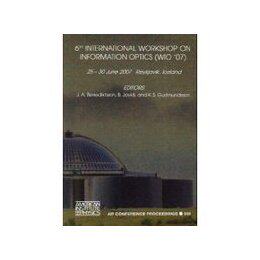 【预售】6th International Workshop on Information Optics
