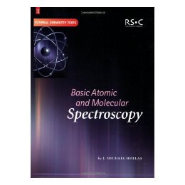 【预售】Basic Atomic and Molecular Spectroscopy