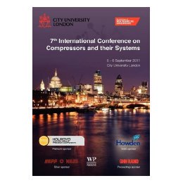 International 7th Conference and Compressors 预售