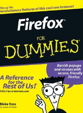 【预售】Firefox For Dummies(R)