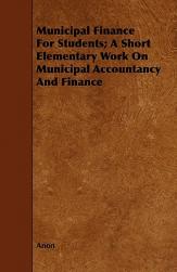 【预售】Municipal Finance for Students; A Short Elementary