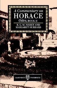 Commentary Horace Book Odes 预售