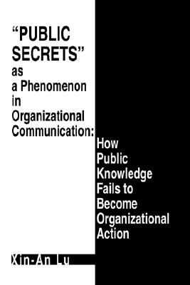 【预售】Public Secrets as a Phenomenon in Organizational