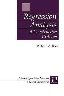 【预售】Regression Analysis: A Constructive Critique