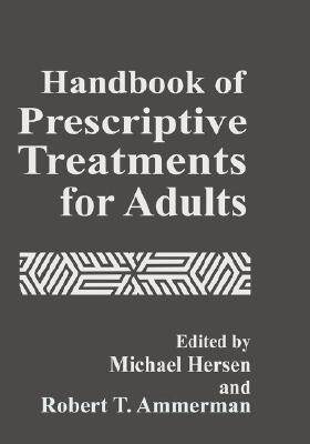 【预售】Handbook of Prescriptive Treatments for Adults