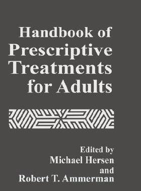 【预售】Handbook of Prescriptive Treatments for Adults