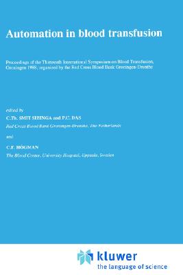 【预售】Automation in Blood Transfusion