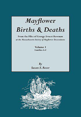 【预售】Mayflower Births& Deaths, from the Files of George