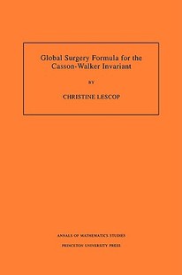 Surgery Formula for Casson Global the Walker 预售